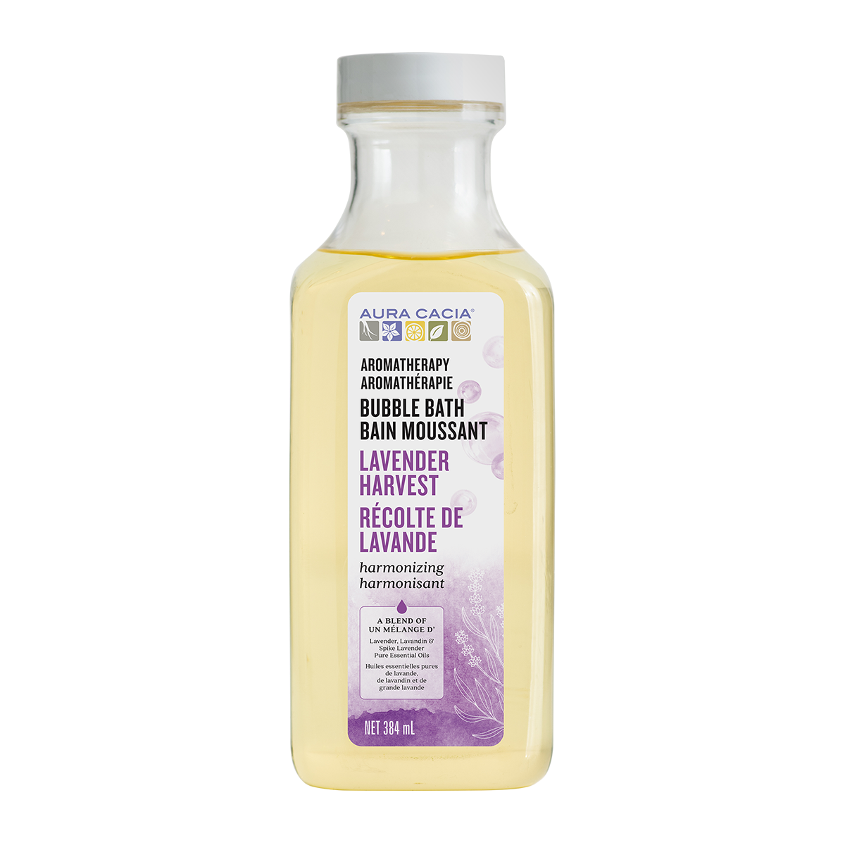 AURA CACIA    Lavender Bubble Bath 384mL