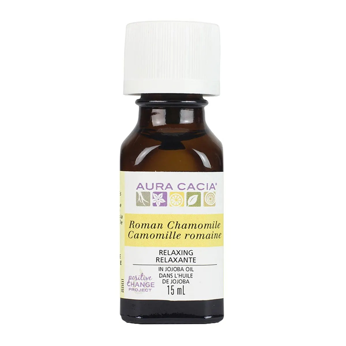 Aura Cacia - Roman Chamomile Oil (in jojoba oil) - 15ml