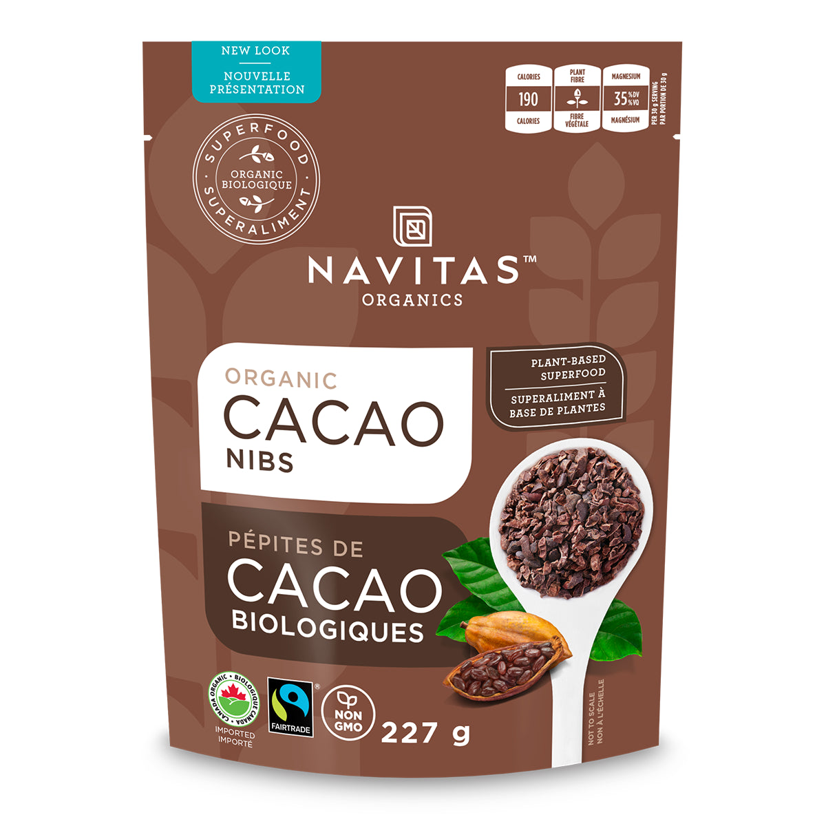 Navitas Organics - Cacao Nibs - 227g