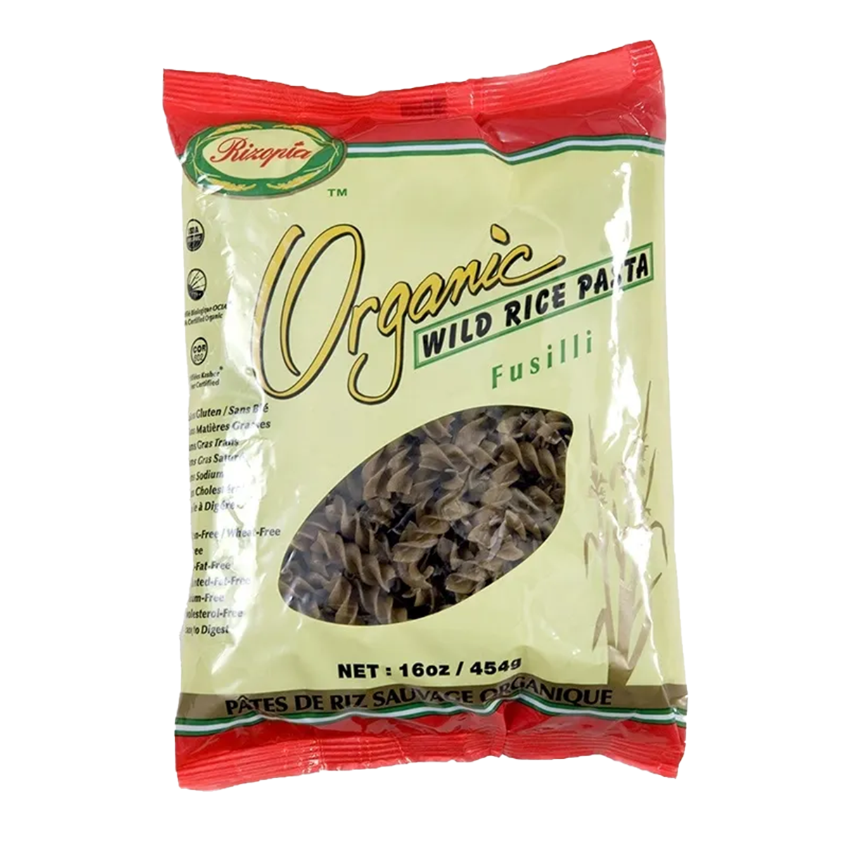 RIZOPIA    Org Wild Rice Fusilli 454g