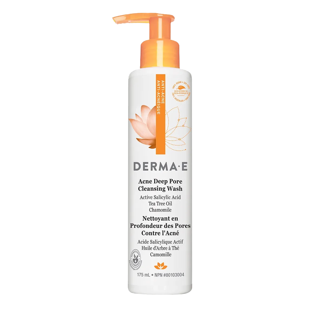 DERMA E    Blemish Prone    DERMA E    Blemish Prone    Acne Deep Pore Cleansing Wash175mL