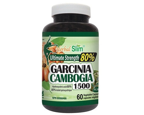 HERBAL SLIM®    Garcinia 1500 80% 60 Vcaps