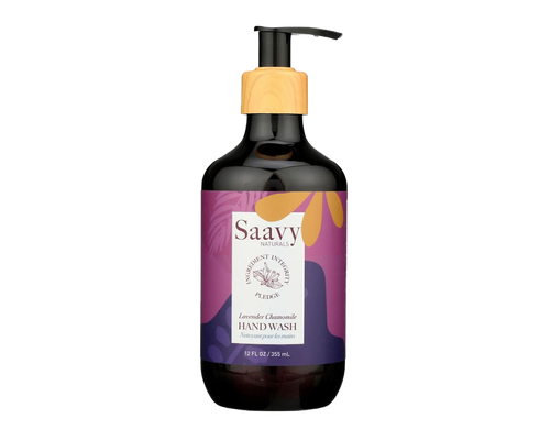SAAVY NATURALS    Lavender Chamomile Hand Wash 355mL