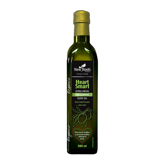 NEW ROOTS    Heart Smart Extra Virgin Organic Olive Oil    500 ml