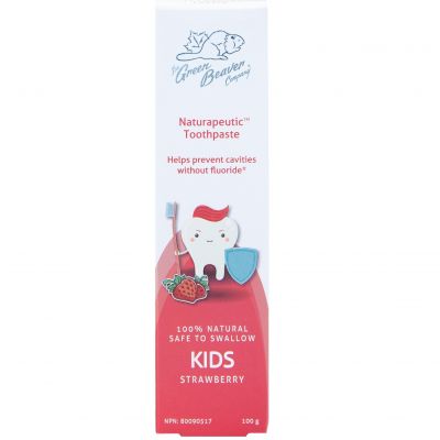 GREEN BEAVER    Kids Strawberry Toothpaste 100g