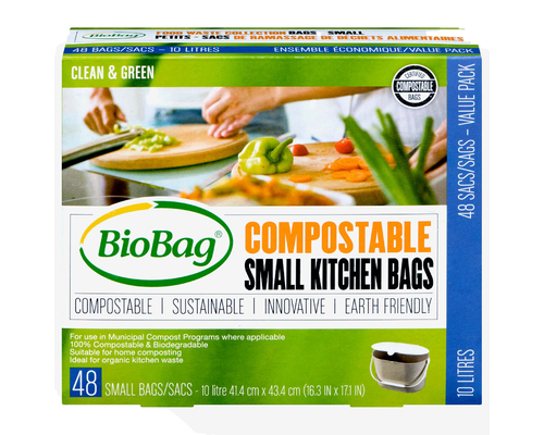 BIOBAG    Food Waste Bags Small (10L) 48ct