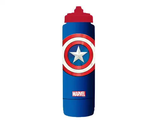 MARVEL SQUEEZE BOTTLE CAPITAN AMERICA 25OZ