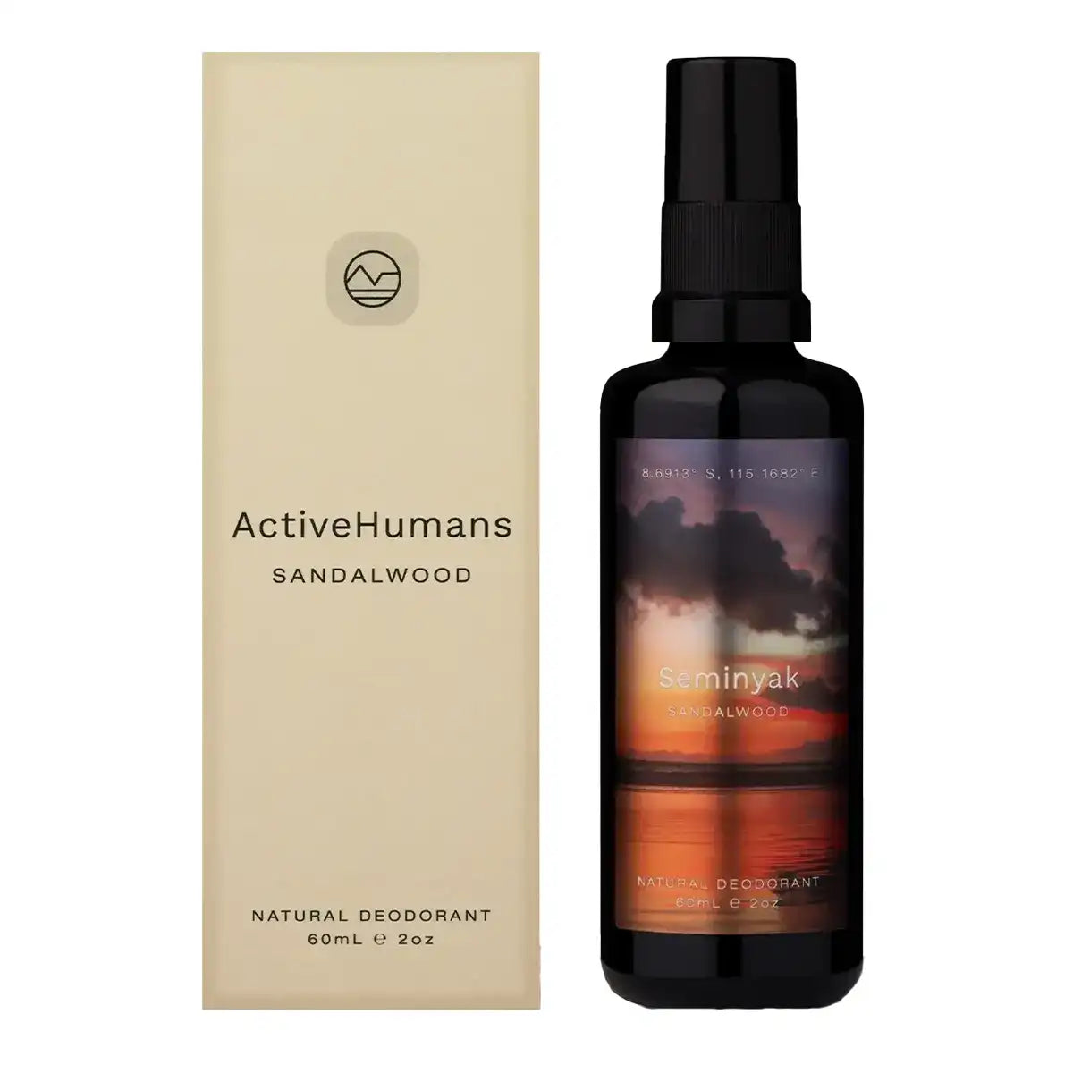AH  SANDALWOOD DEODORANT   60ML
