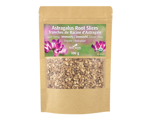 NEW ROOTS    Astragalus Root Slices Organic    100 g