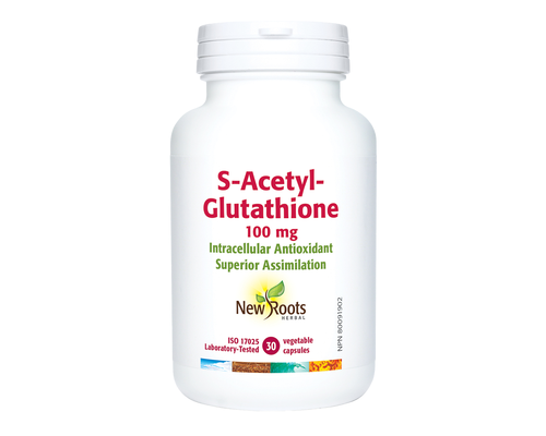 NEW ROOTS    S-Acetyl-Glutathione 100 mg    30 capsules