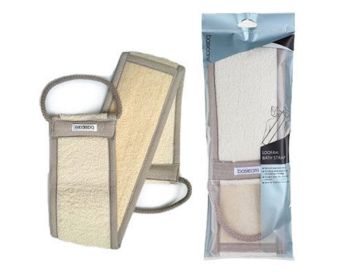BASICARE   LOOFAH BATH STRAP