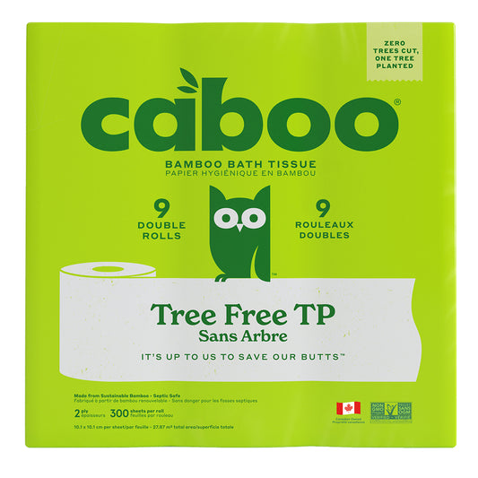 Caboo      Bath Tissue 9 Pack