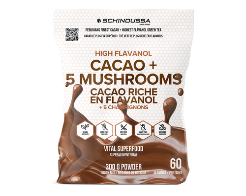 Schinoussa - HIGH FLAVANOL CACAO WITH MUSHROOMS