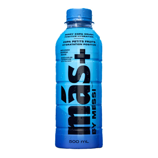 Mas+ Hydration By Messi Berry Copa Crush 500 mL