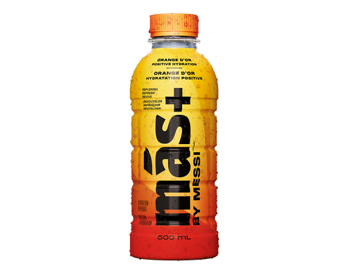 Mas+ Hydration By Messi Orange D'Or 500 mL