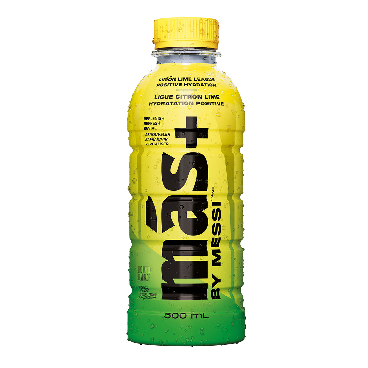 Mas+ Hydration By Messi Limon Lime League 500 mL