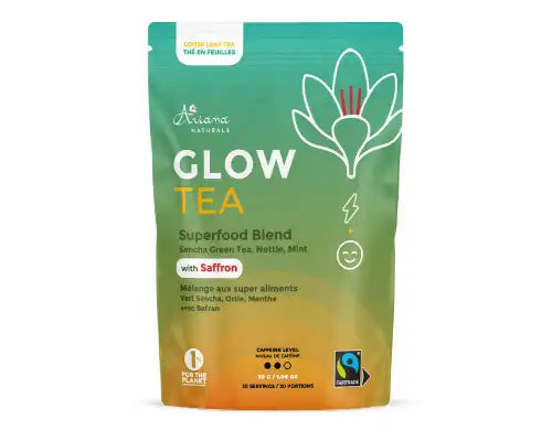 Ariana Naturals   GLOW Tea - Superfood Blend - Saffron Tea   30 g