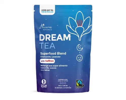 Ariana Naturals   DREAM Tea - Superfood Blend - Saffron Tea   30 g