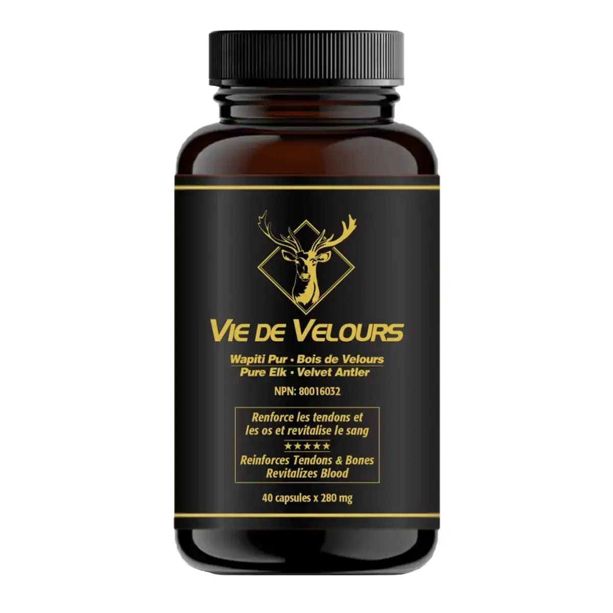 Medelys - Velvet antler - 40 caps