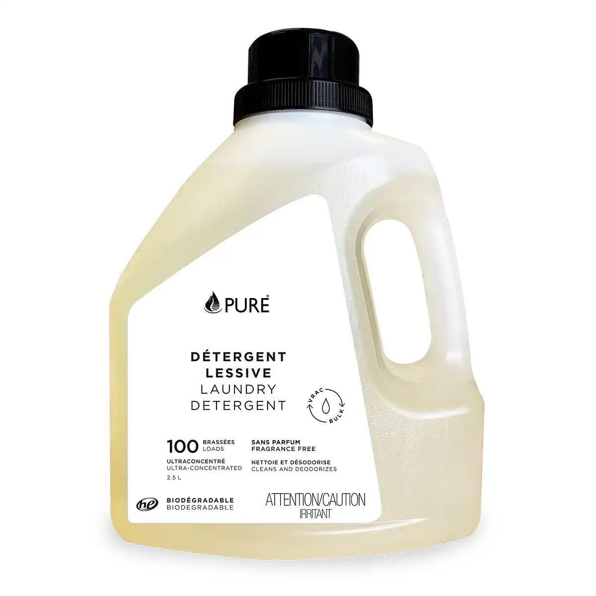 Pure - Laundry Detergent Fragrance Free 2.5L