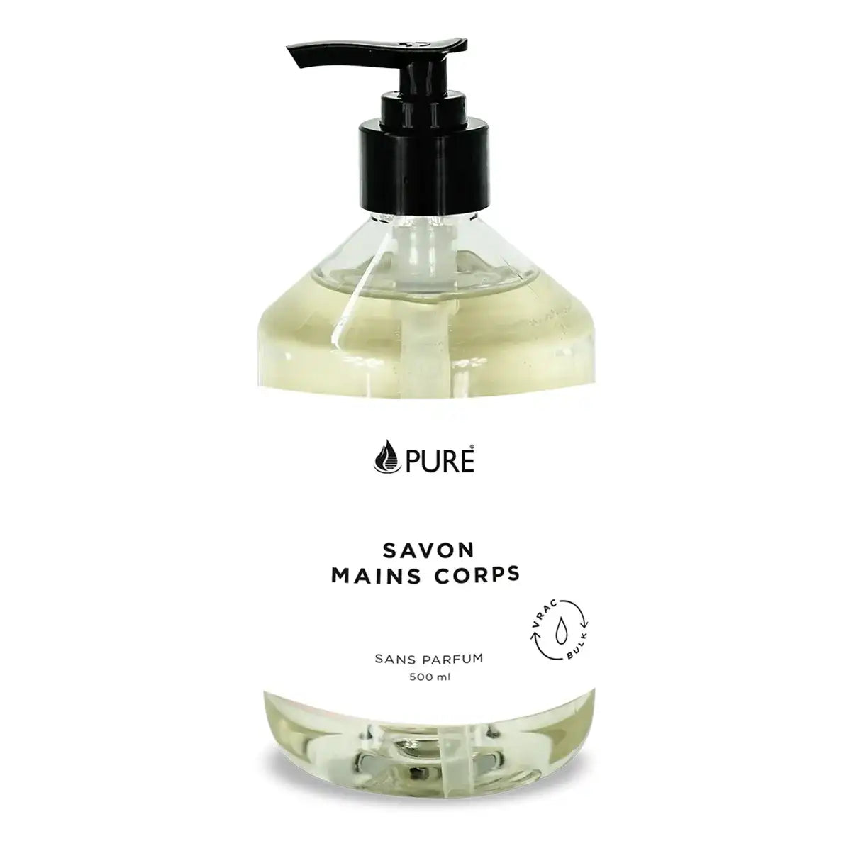 Pure - Body & Hand Soap Fragrance Free 500mL