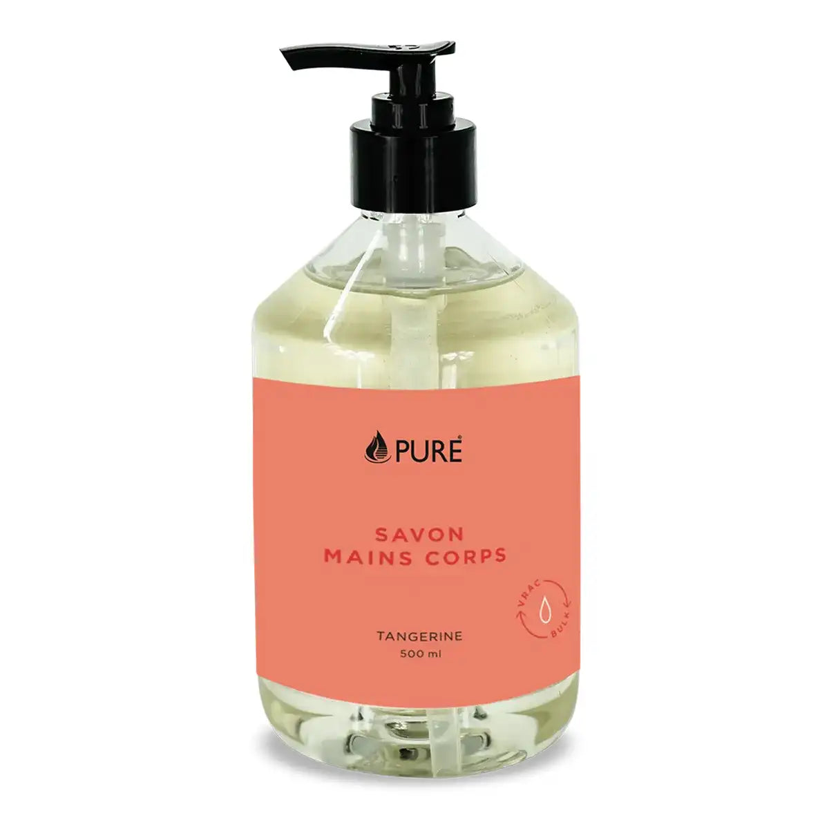 Pure - Body & Hand Soap Tangerine 500mL