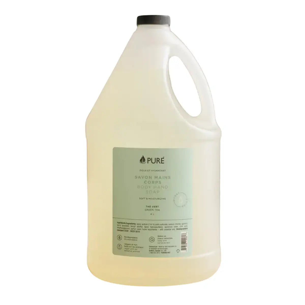Pure - Body & Hand Soap Green Tea 4L