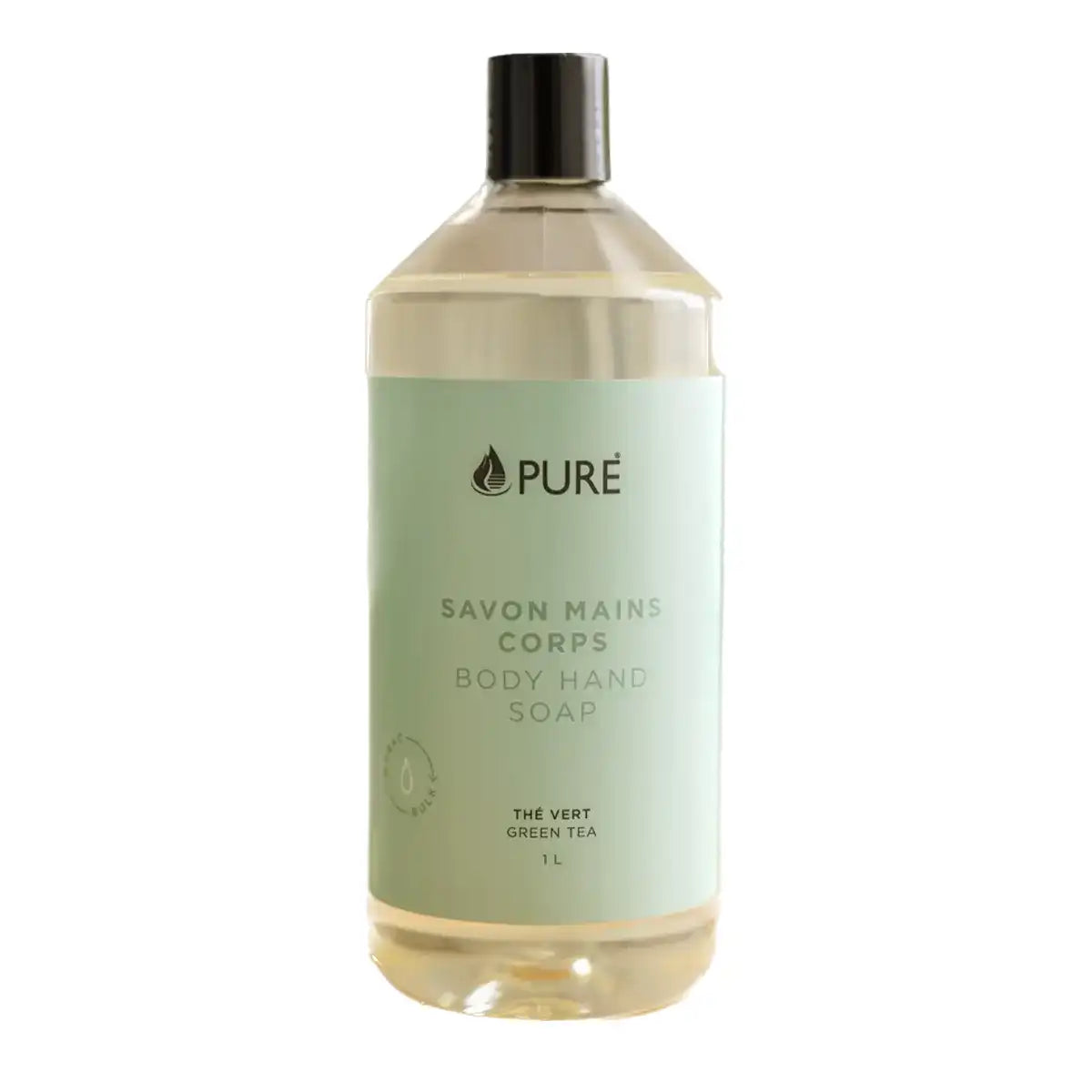 Pure - Body & Hand Soap Green Tea 1L