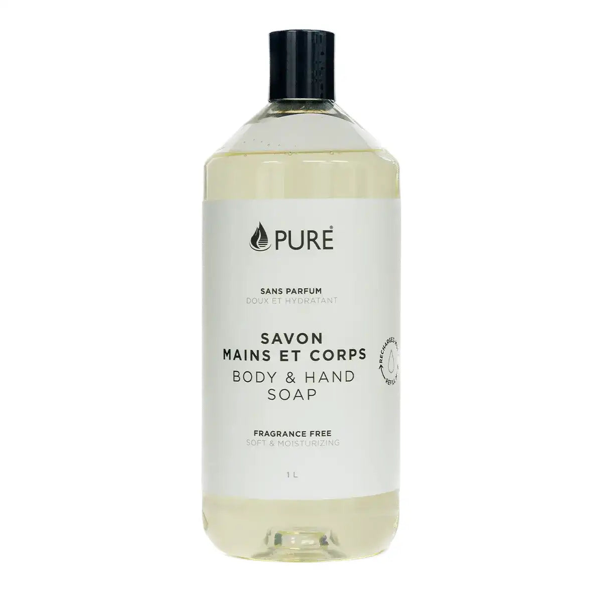 Pure - Body & Hand Soap Fragrance Free 1L