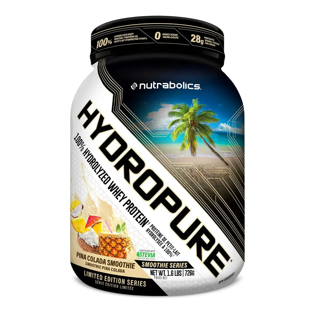 NUTRABOLICS - HYDROPURE - 1.6lbs - PINA COLADA SMOOTHIE