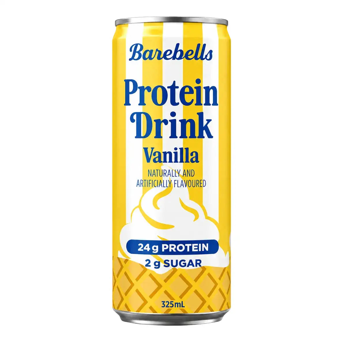 BAREBELLS - PROTEIN DRINK RTD - 325ml - 4/case - VANILLA