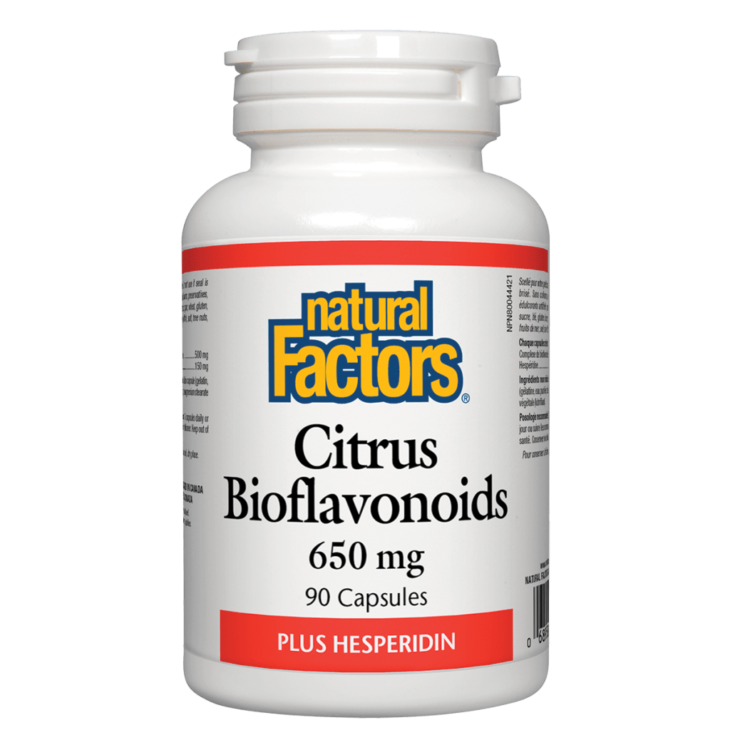 Natural Factors   Citrus Bioflavonoids 650 mg Plus Hesperidin   90 capscaps