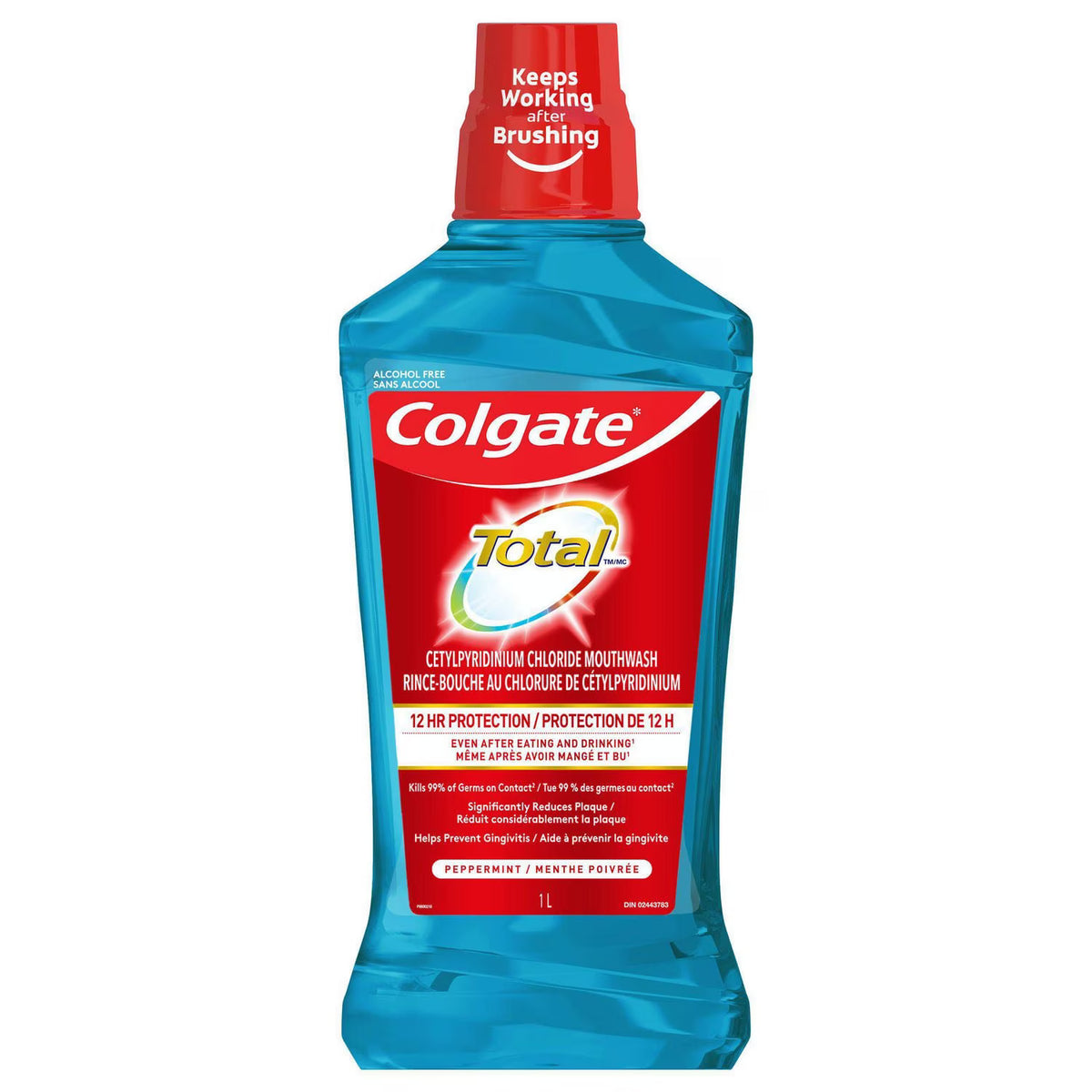 COLGATE TOTAL MOUTHWASH PEPPERMINT 250ML