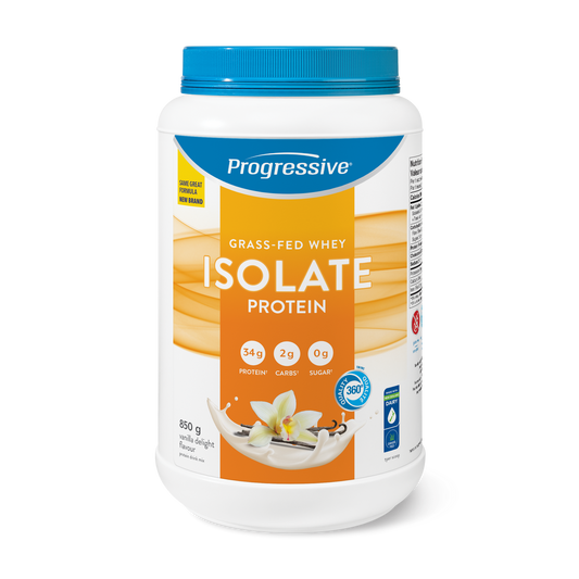 Progressive Grass Fed Whey Isolate -     850g Vanilla