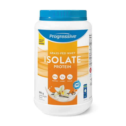 Progressive Grass Fed Whey Isolate -  850g Vanilla