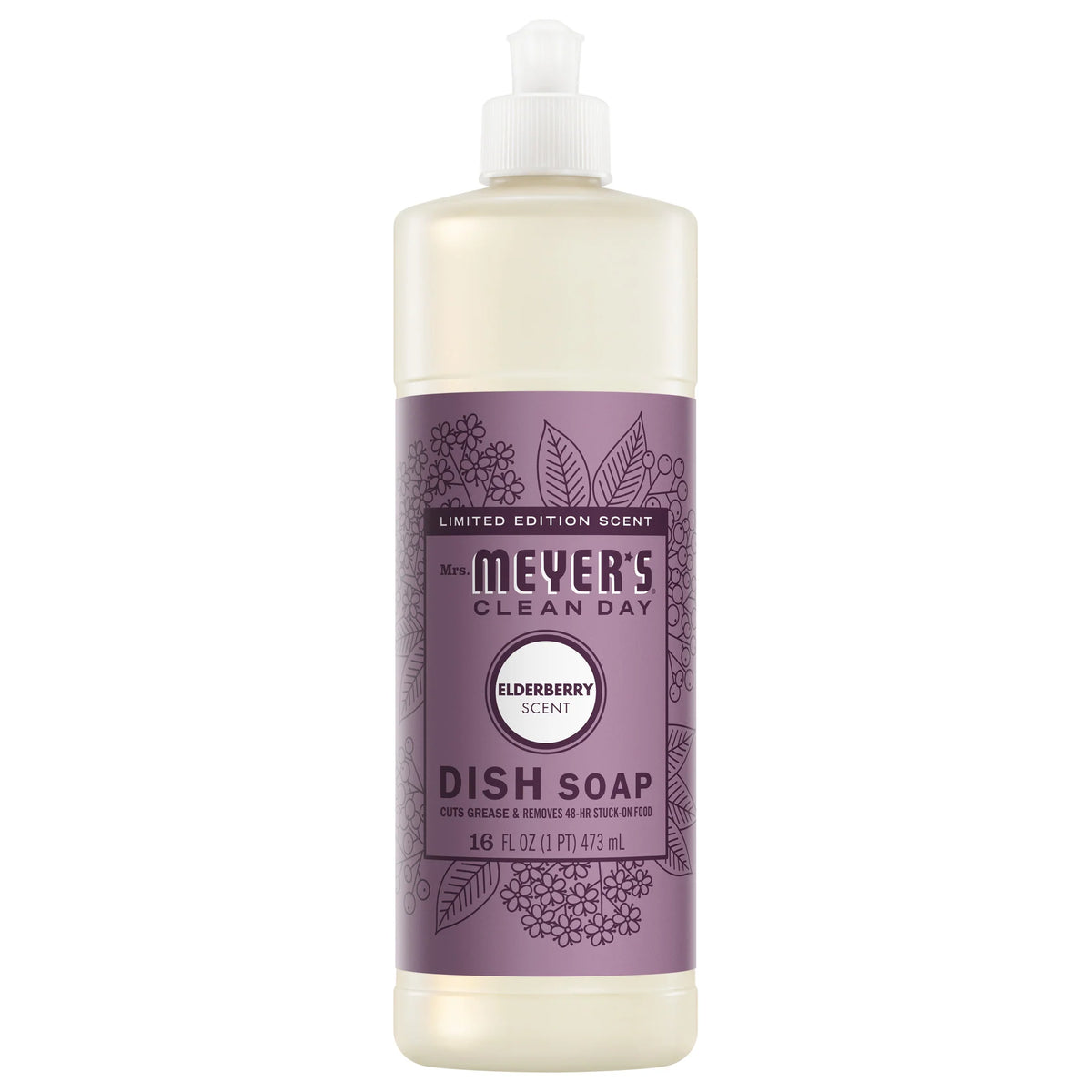 Mrs. Meyer's Clean Day - Dish Soap - Elderberry - 473ml