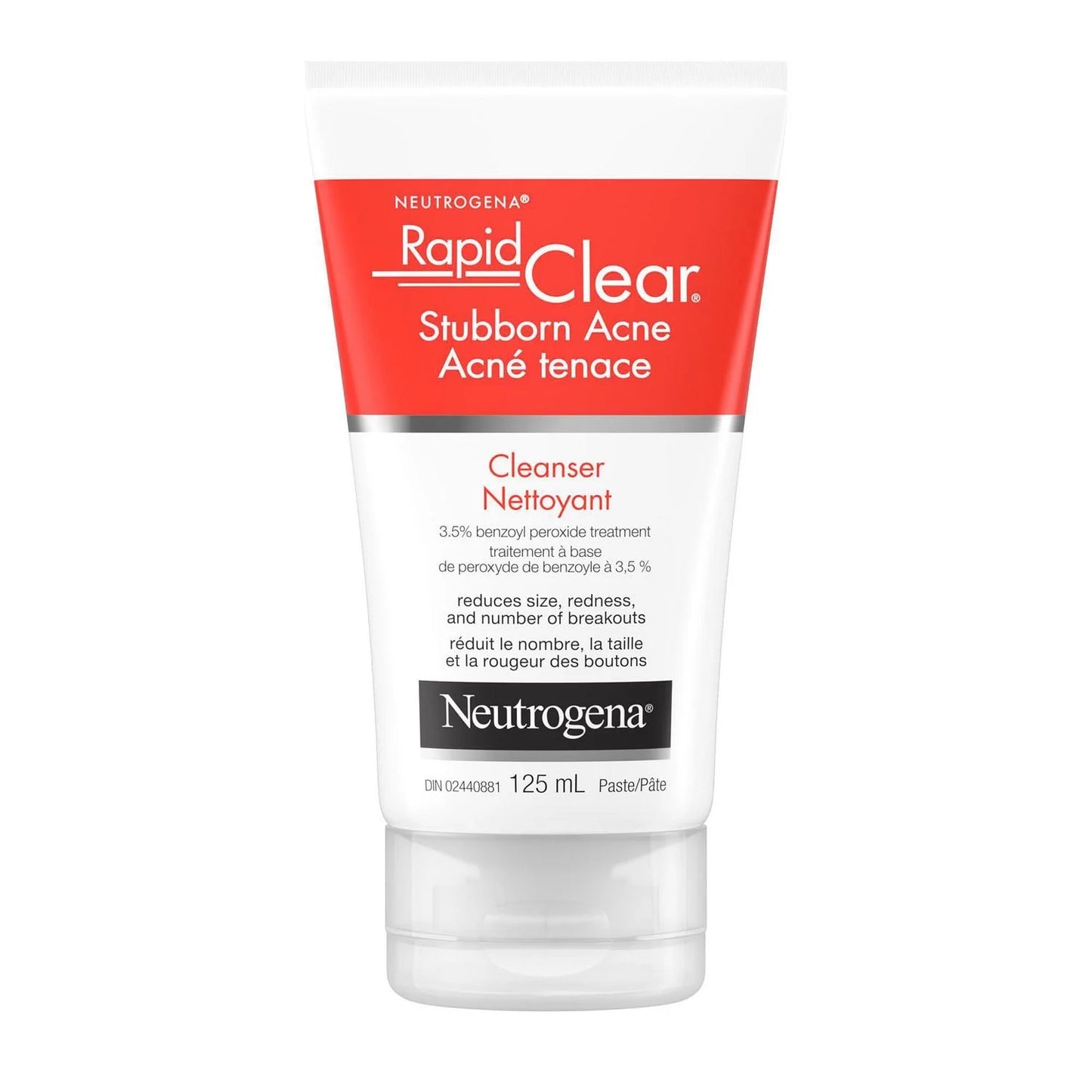 NEUTROGENA STUBBORN ACNE CLEANSER 125ML