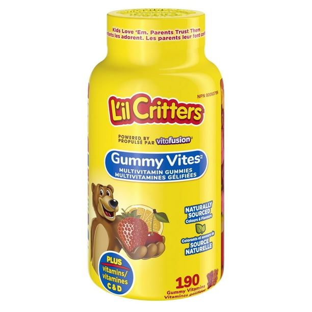 L'IL CRITTERS GUMMY VITAMIN 190 GUMMY