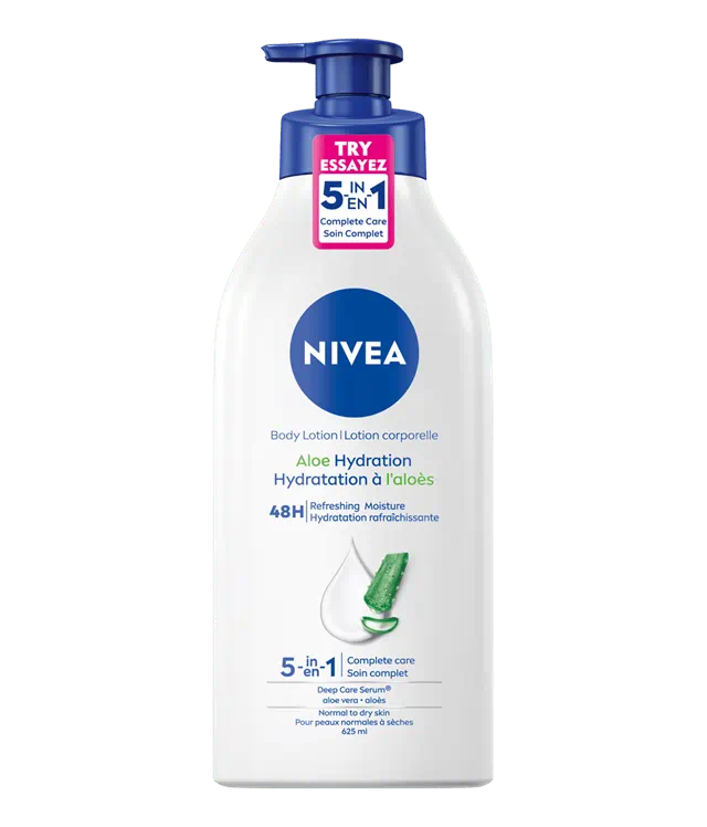 NIVEA LOT BODY ALOE EXPRESS HYDRATION 625ML