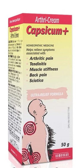 HOMEOCAN   Capsicum+Arthri-Cream, 50g