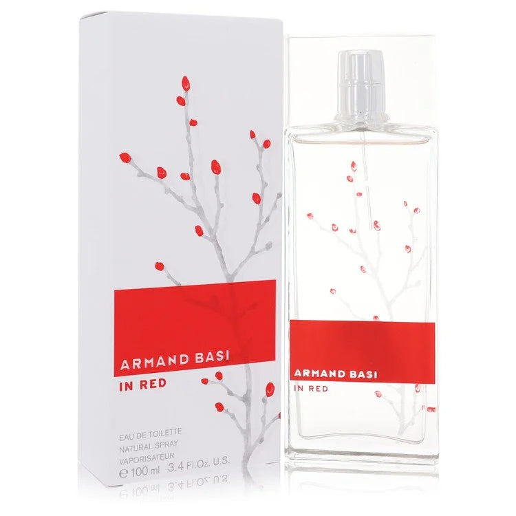 Armand Basi In Red Eau De Toilette Spray By Armand Basi 3.4 oz Eau De Toilette Spray