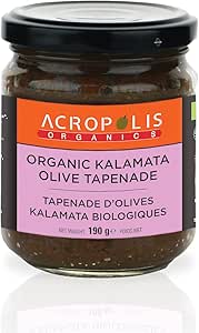 Acropolis Organics   Tapenades   Org Kalamata Olive Tapenade190G