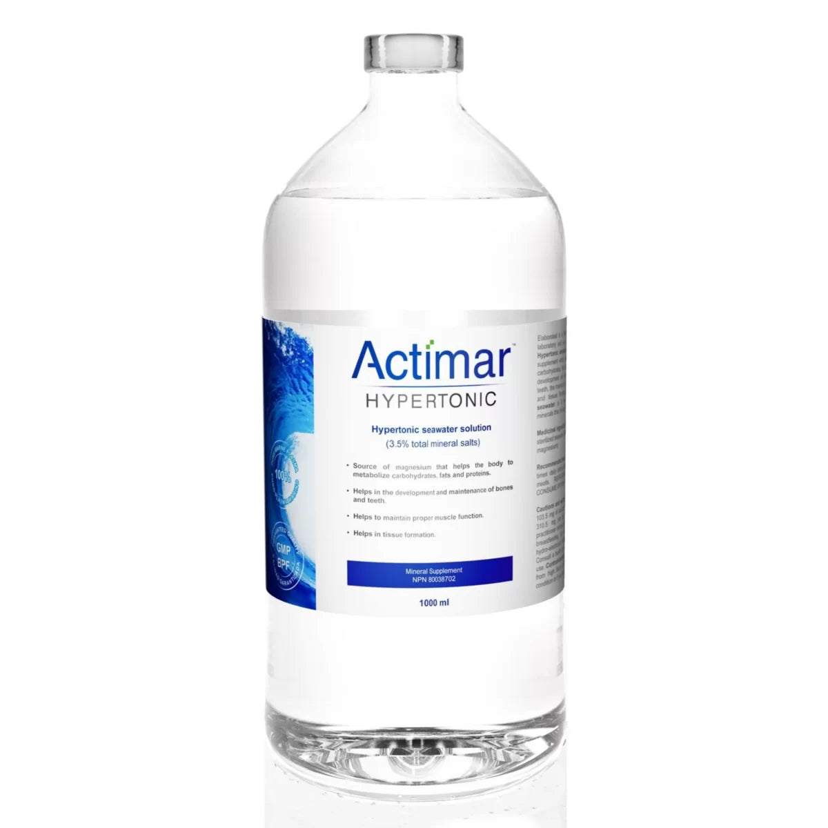 ACTIMAR   IsoTonic Pure Marine Plasma -    1000ml