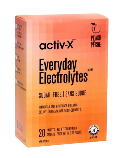Platinum Naturals -activ-X™ Everyday Electrolytes™ - Peach  - 20