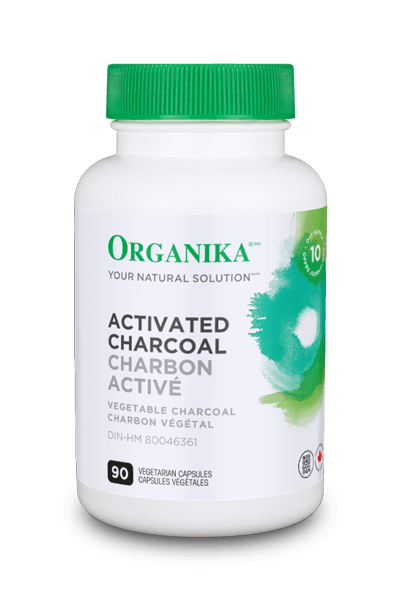 Organika   ACTIVATED CHARCOAL 90VCAP