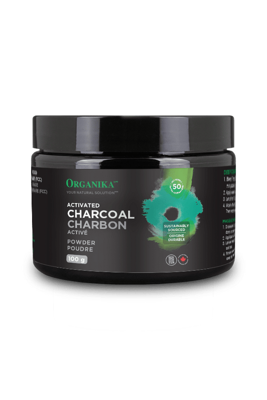 Organika   ACTIVATED CHARCOAL POWDER 100G †