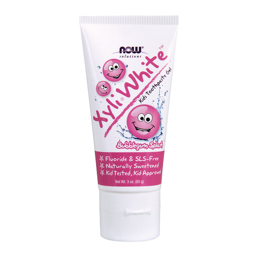 NOW    Kids Xyliwhite Bubblegum Splash Toothpaste Gel 85g