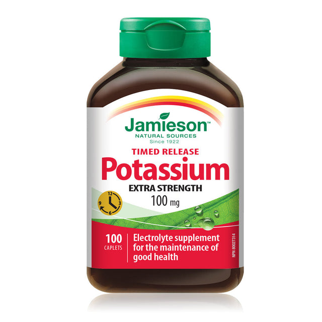 Jamieson    JMS Potassium 100mg 100's    100Caplets