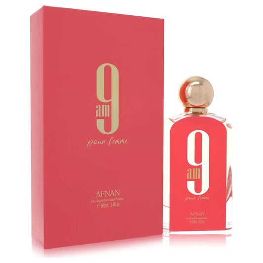 Afnan 9am Pour Femme Eau De Parfum Spray By Afnan 3.4 oz Eau De Parfum Spray