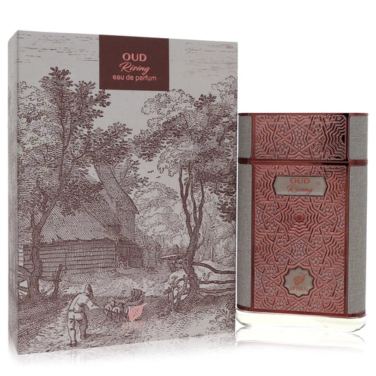 Afnan Oud Rising Eau De Parfum Spray By Afnan 2.8 oz Eau De Parfum Spray